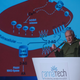 Raphael Mechoulam, the godfather of CBD, at the CannaTech conference in 2016